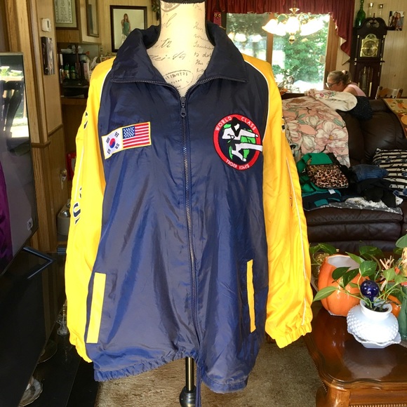 J&S marnal arts Other - Men’s J&S martial arts wold class tiger 🐅 Kim’s jacket Korea and American flag
